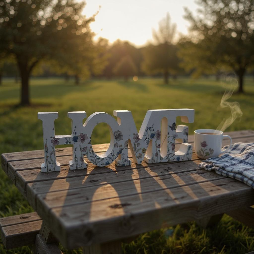Wildflower Home Sign